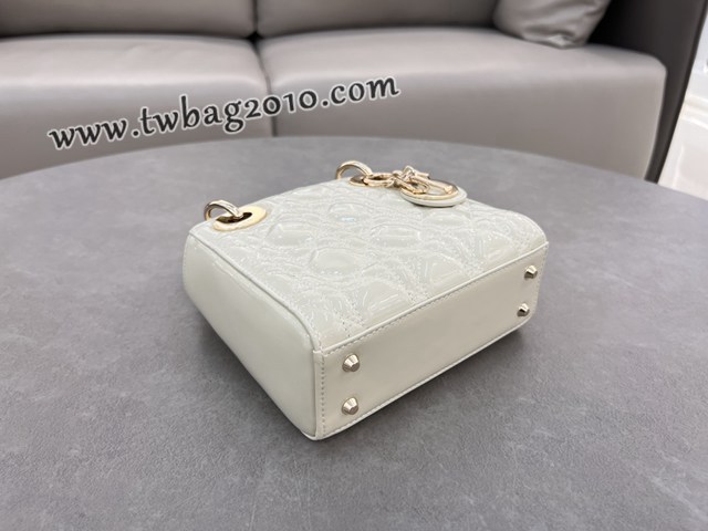 Dior专柜新款Lady女包迪奥高仿原单三格磨砂Lady手提包 djfk1321